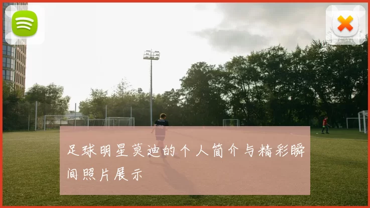 足球明星莫迪的个人简介与精彩瞬间照片展示